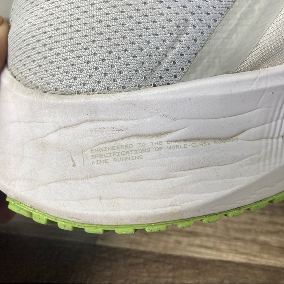 Nike Air Zoom Pegasus 38 Shoes Mens Size 13 White Blue  Running Gym CW7356-103 - Picture 7 of 12